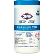 Clorox Healthcare Bleach Germicidal Wipes, 70 Wipes/Canister 35309CT